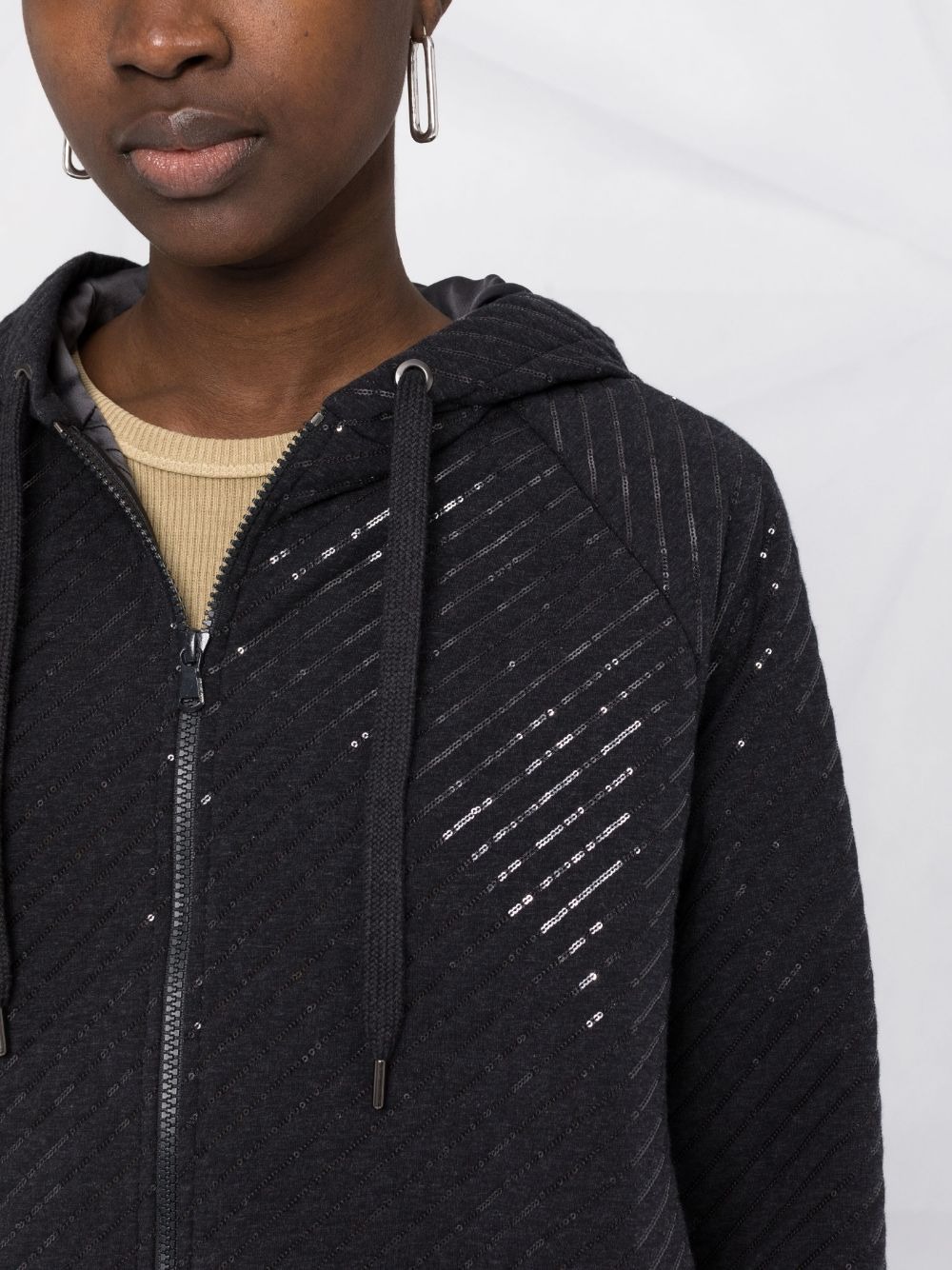 Embellished hoodie 2025