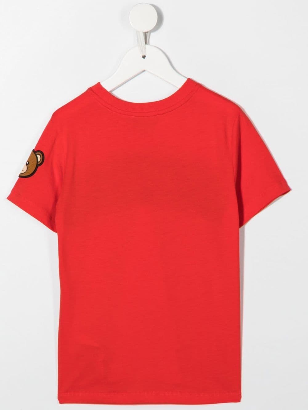 Moschino Kids Teddy Bear short-sleeve T-shirt - Red
