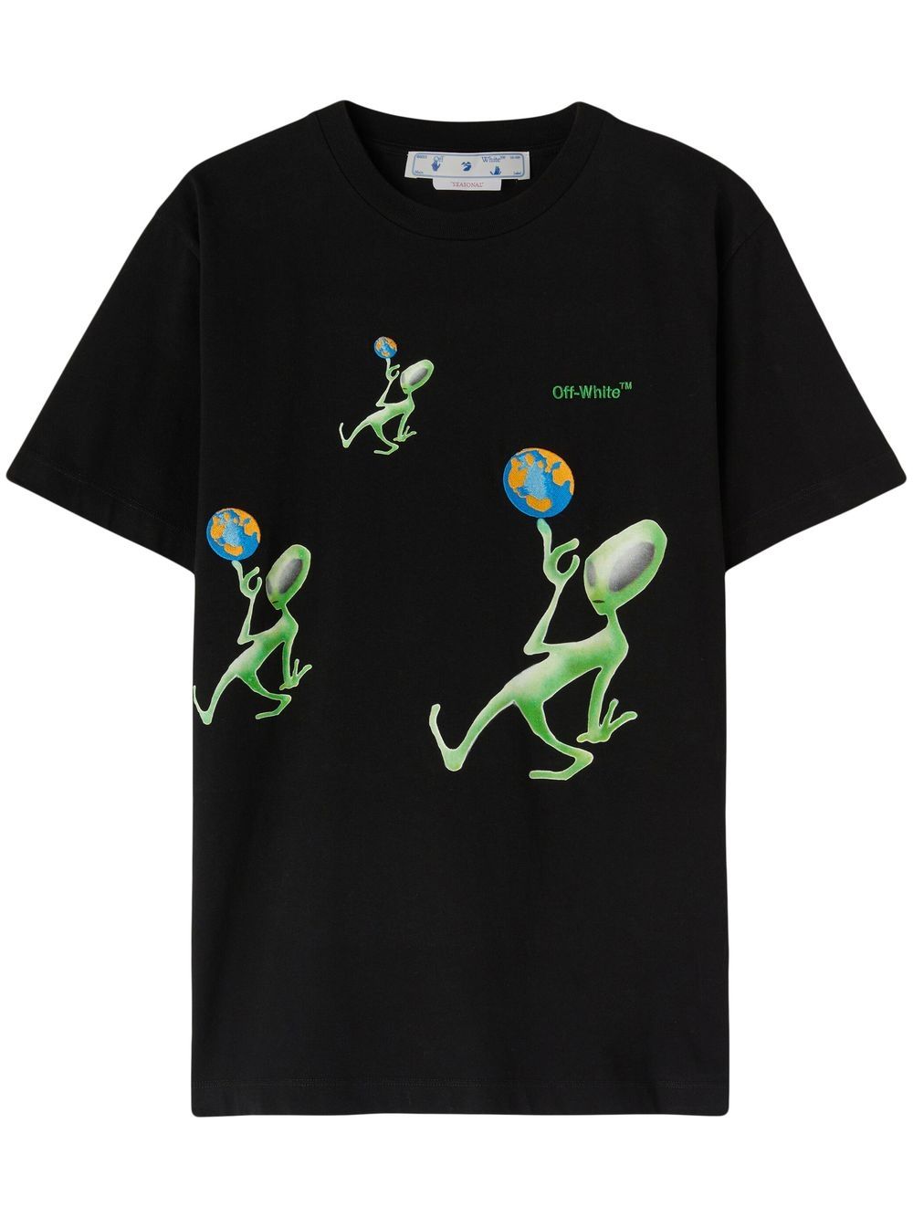 Buy T-shirts Off-White Alien graphic-print T-shirt 