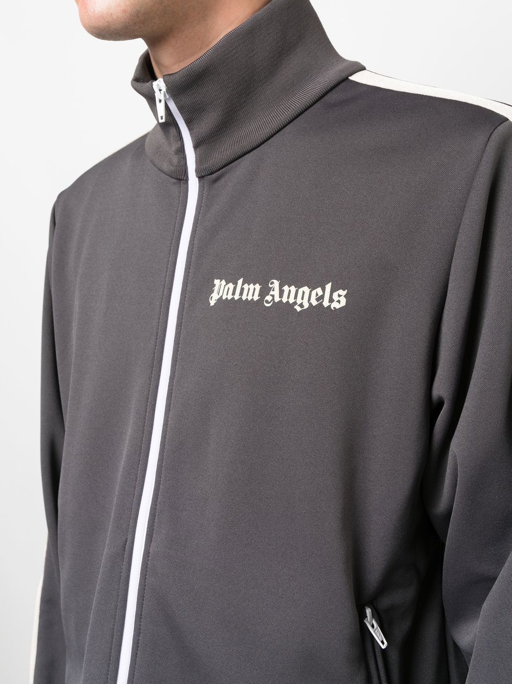 Palm Angels logo-print Track Jacket - Farfetch