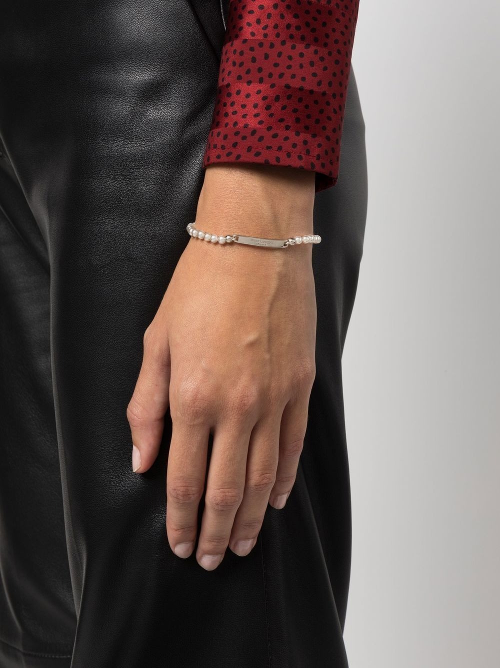 Yves Saint Laurent Vintage bracelets Black ref.17937 - Joli Closet