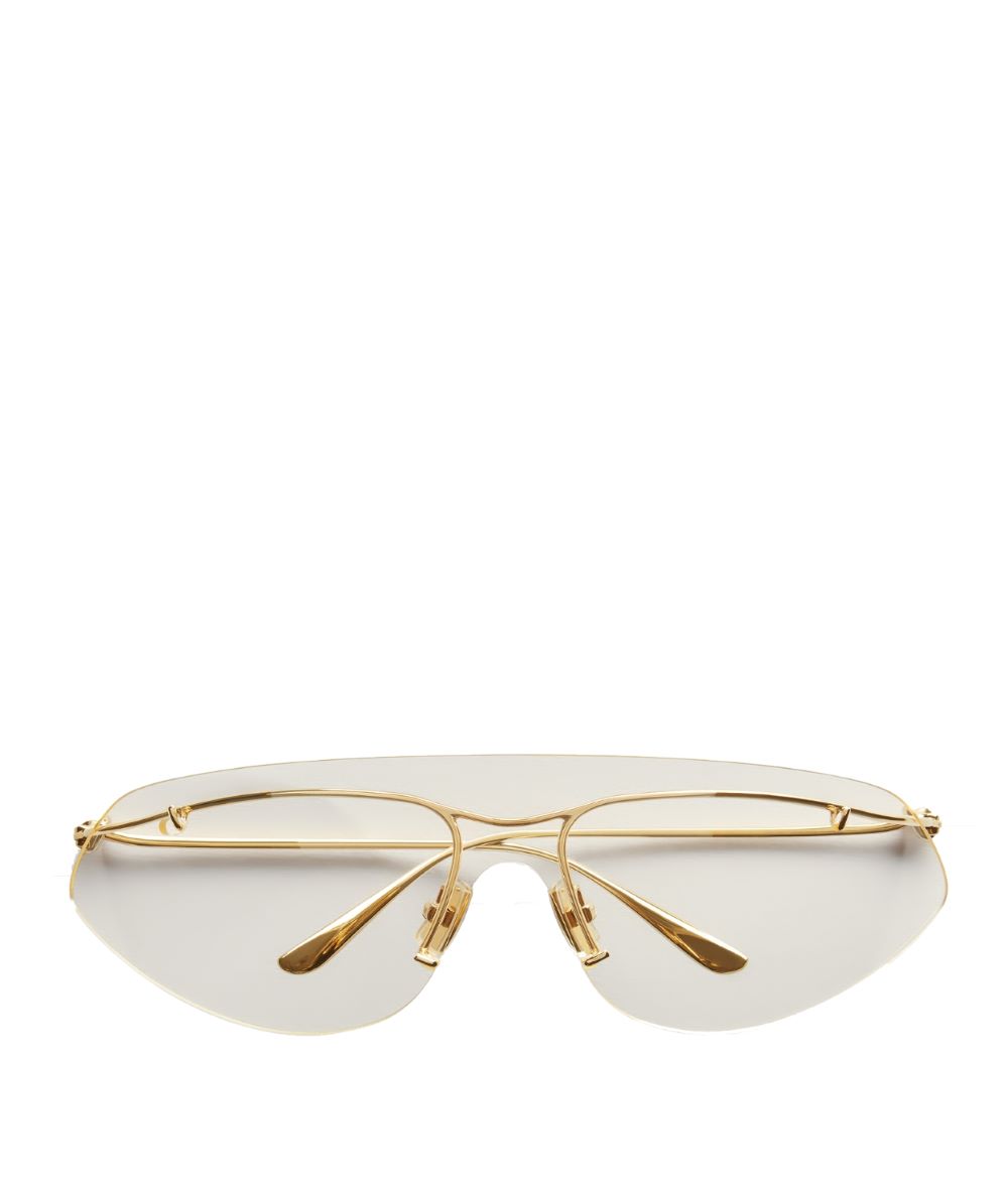 Bottega veneta hot sale shield sunglasses