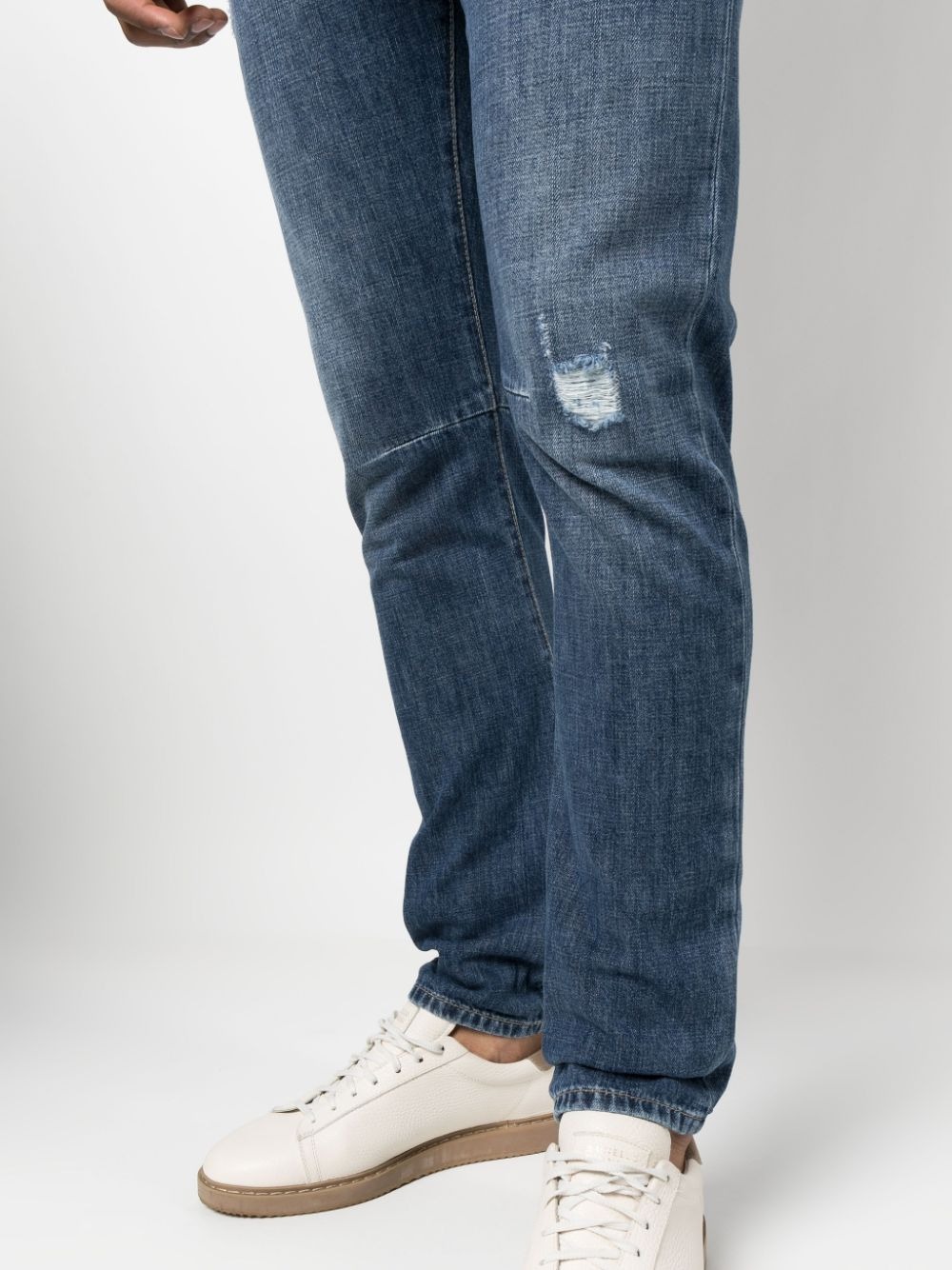 slim-fit mid-rise jeans, Brunello Cucinelli