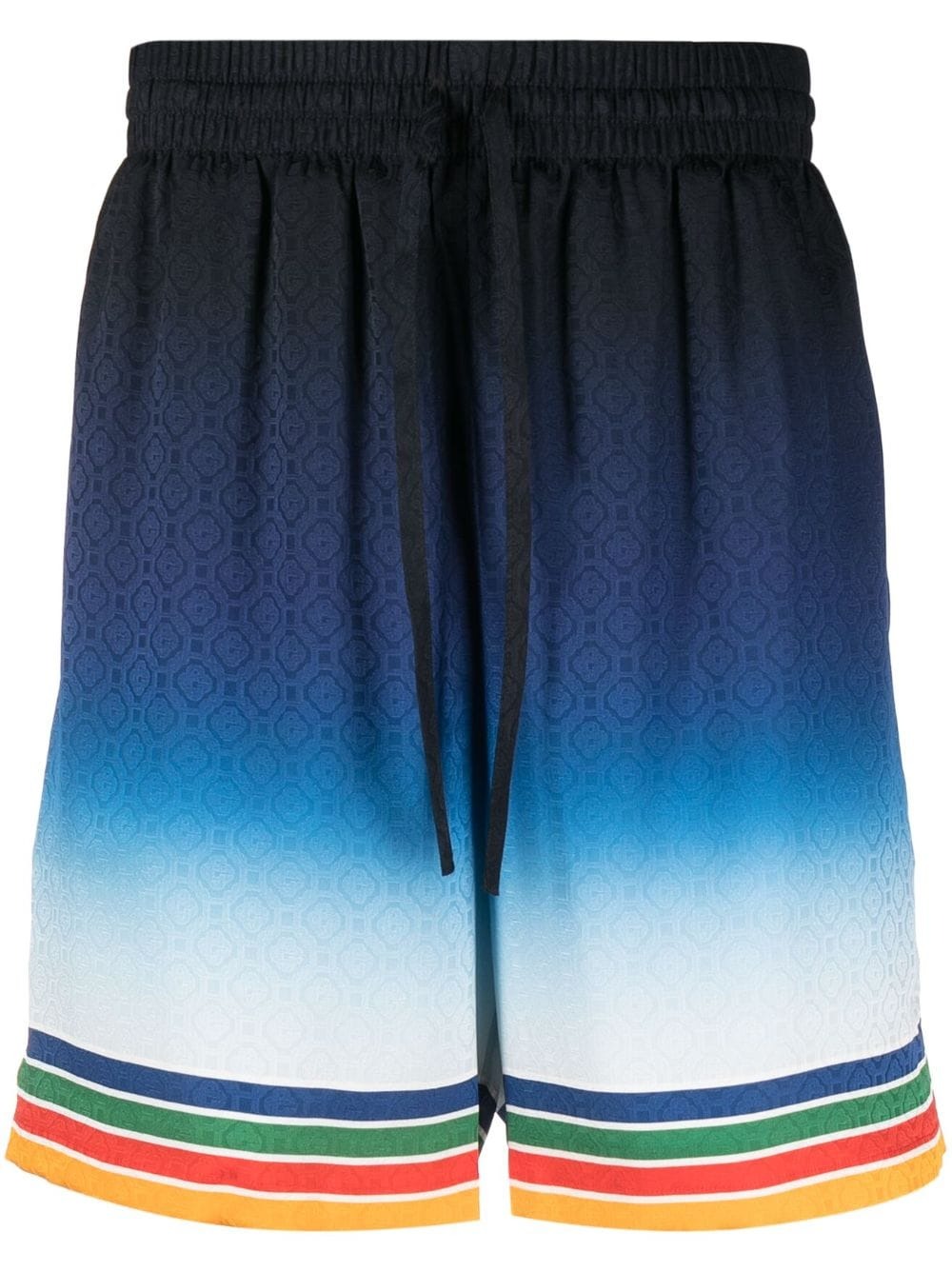 Monogram Technical Shorts - Luxury Blue