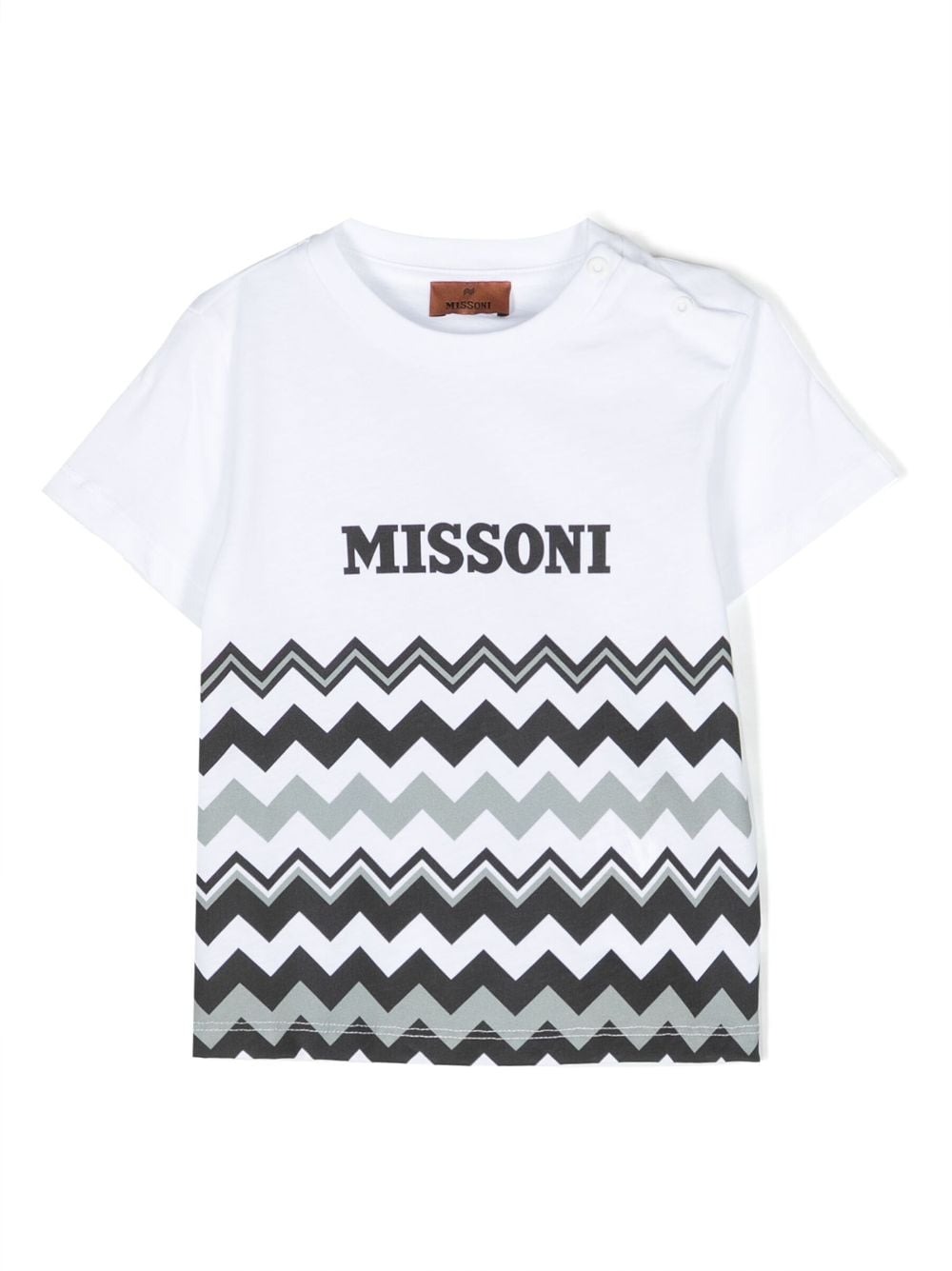 Missoni Kids zigzag-print cottonsweatshirt - Black