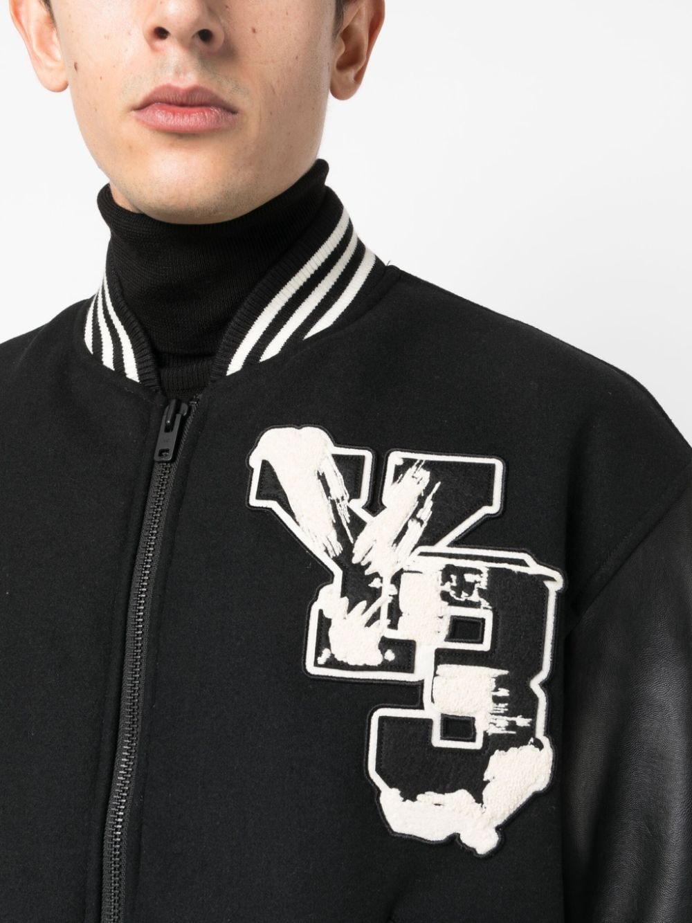 Y-3: jacket for man - Black  Y-3 jacket IQ2133 online at