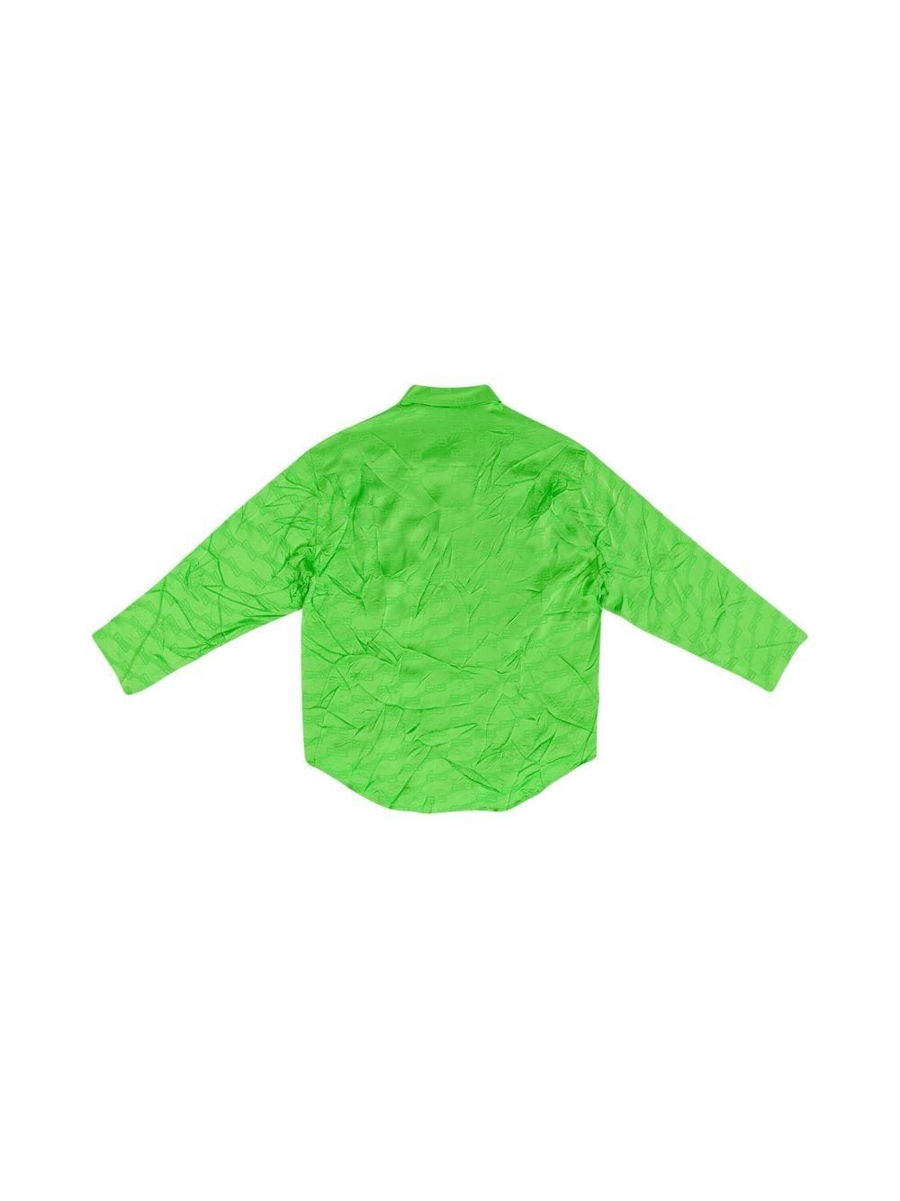 Medium Fit Short Sleeved T Shirt in Green  Balenciaga  Mytheresa