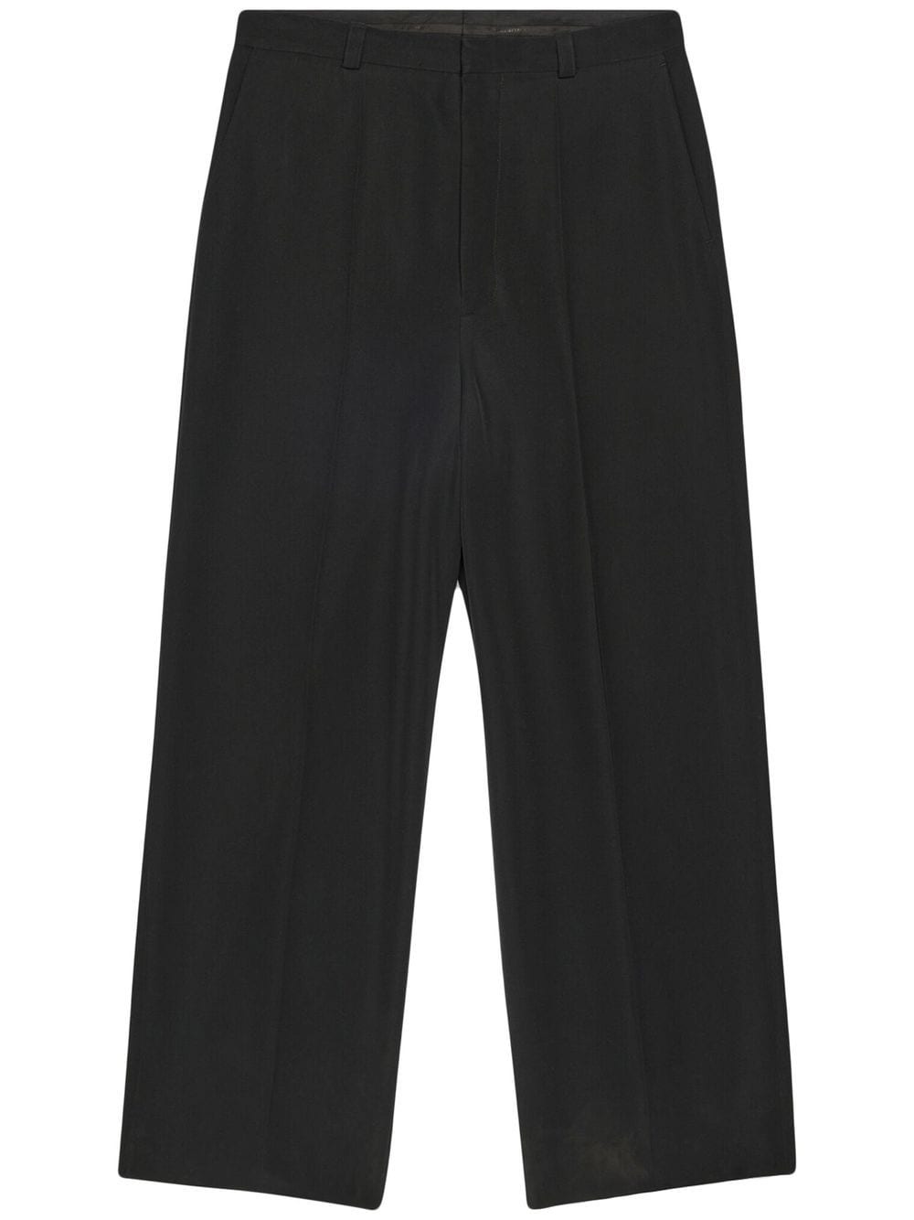 Buy Pants Balenciaga wide-leg cotton trousers (699000-TIO48