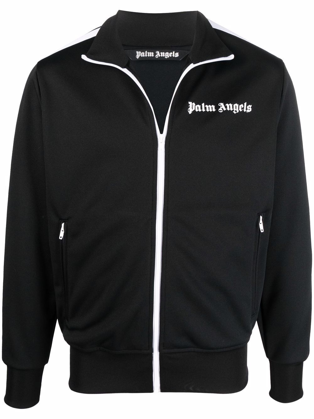 Logo cotton blend track jacket - Palm Angels - Boys