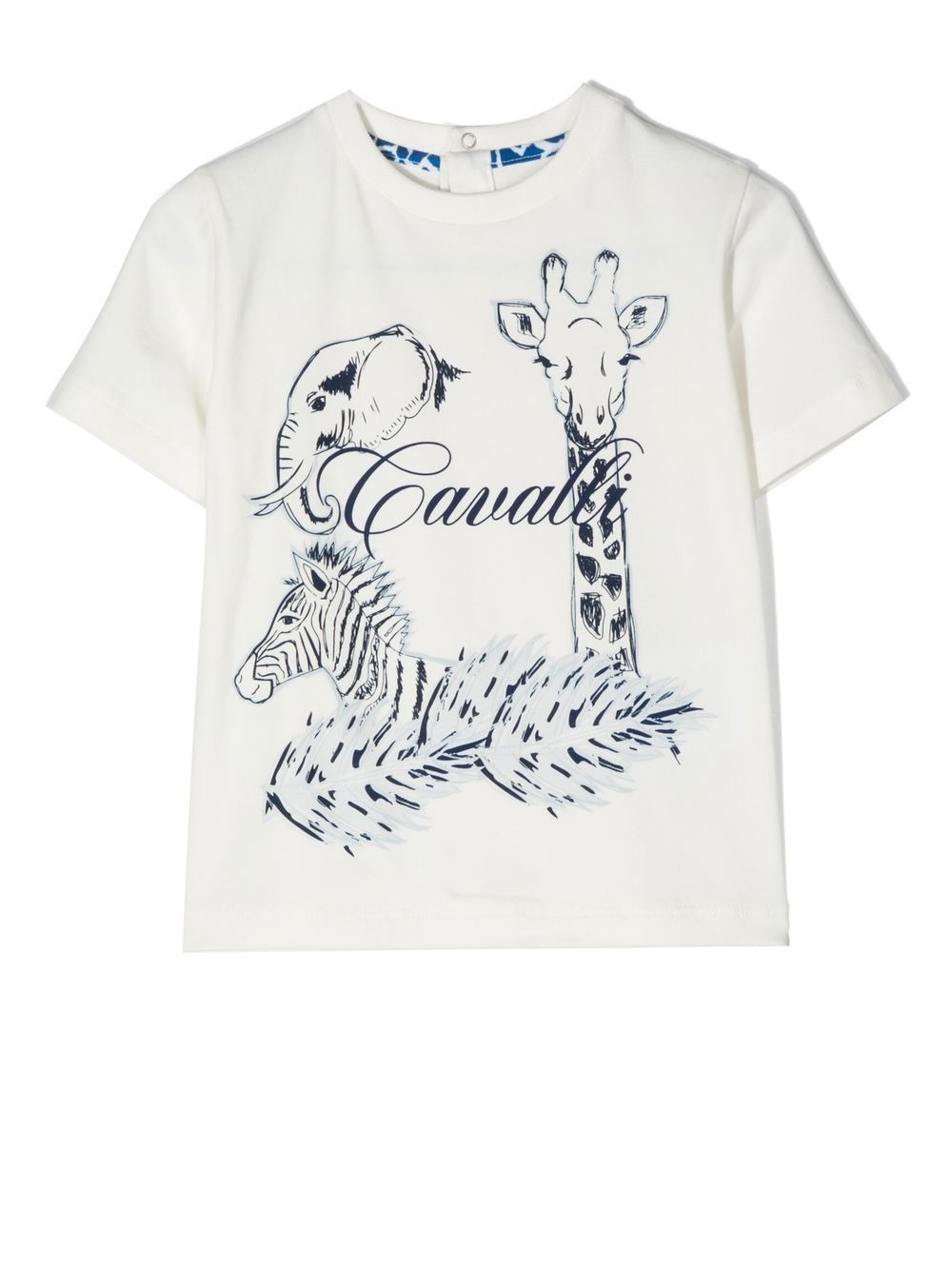 Buy T-shirts Roberto Cavalli Kids animal-print T-Shirt (PJT612 JV025) |  Luxury online store First Boutique