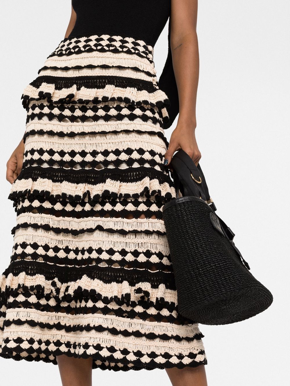 Zimmermann crochet skirt sale