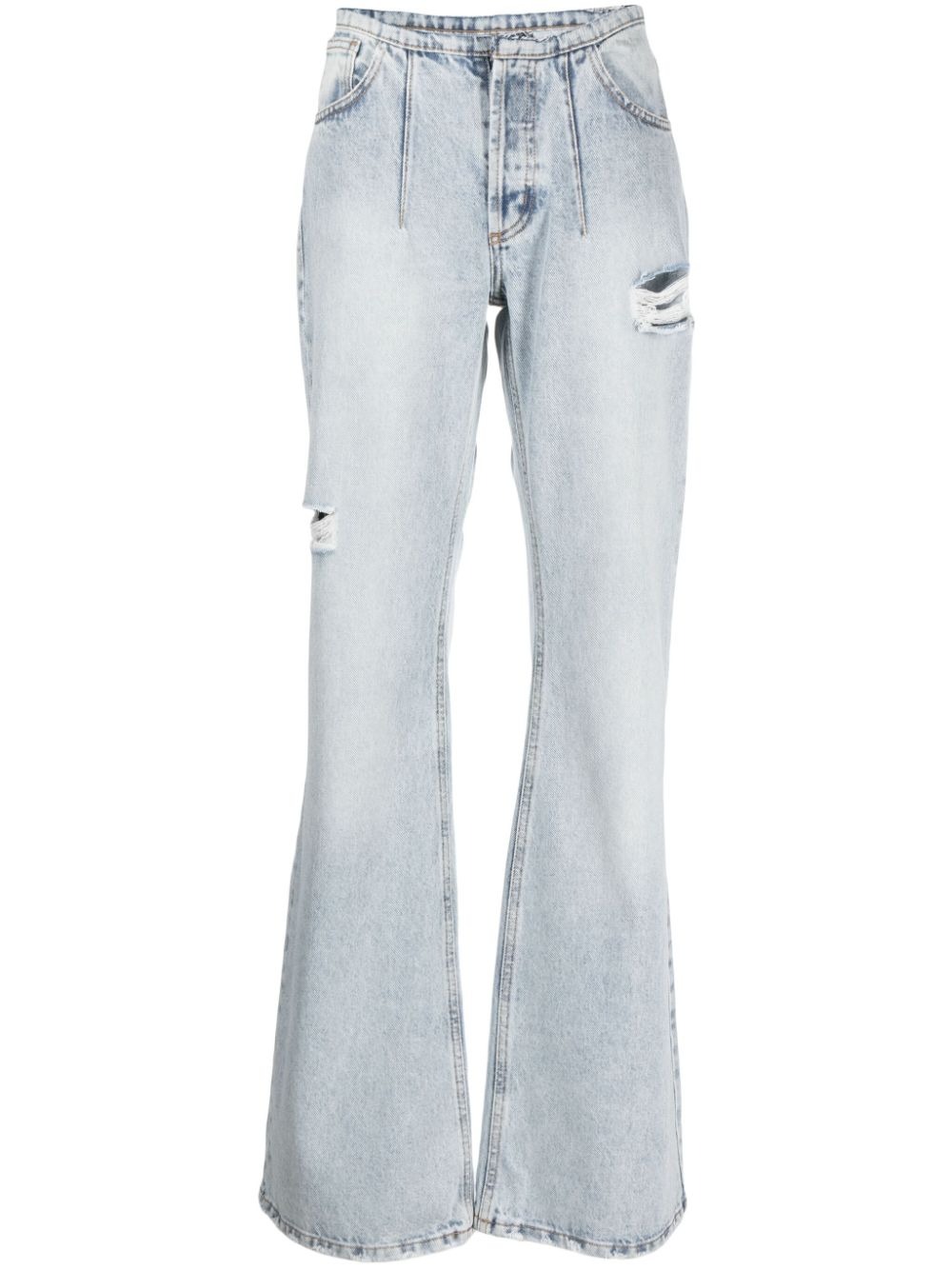 Buy Jeans The Mannei Nula distressed flared jeans