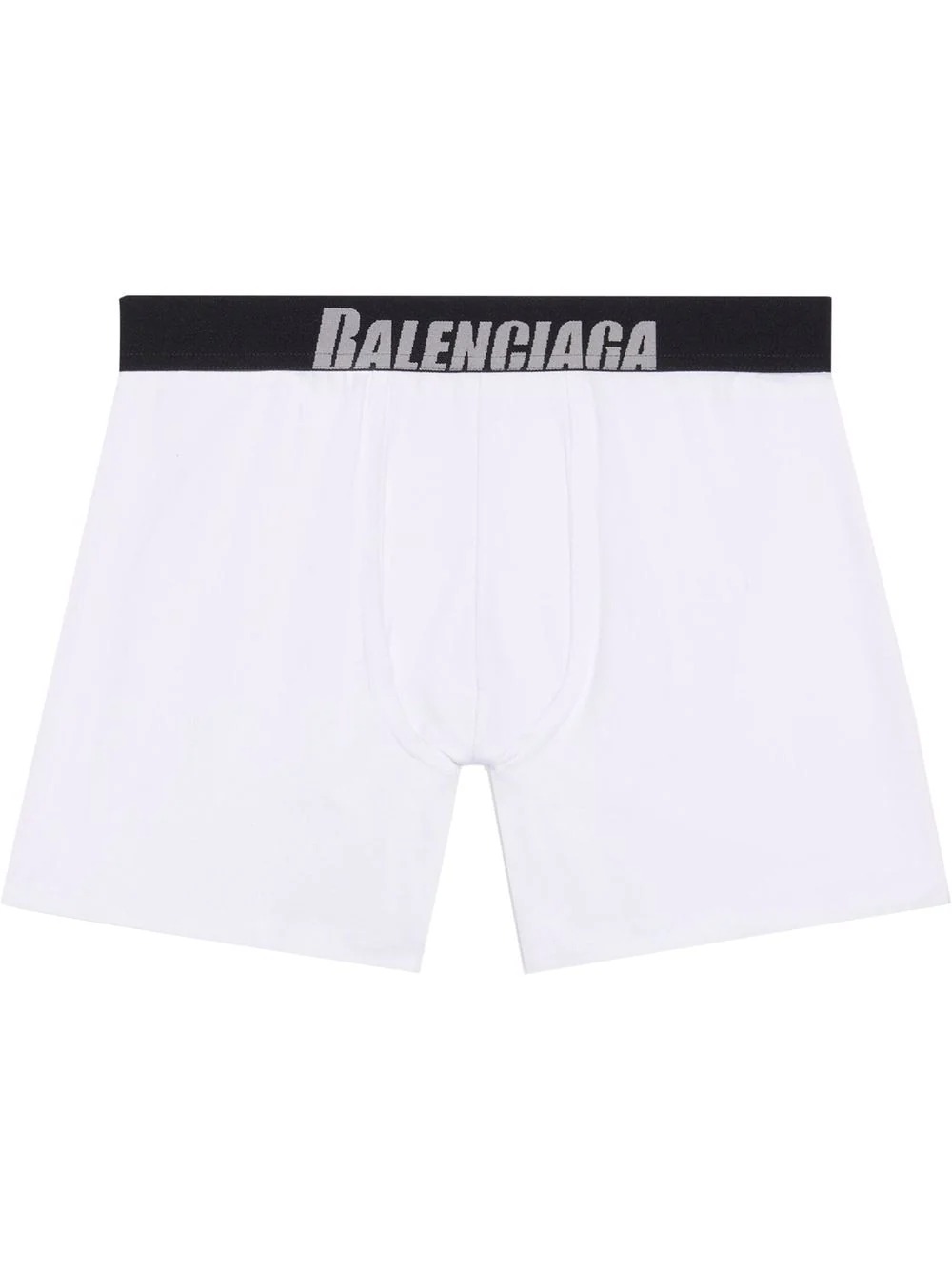 Buy Underwear Balenciaga logo-waistband boxer briefs (674845-4A8B8