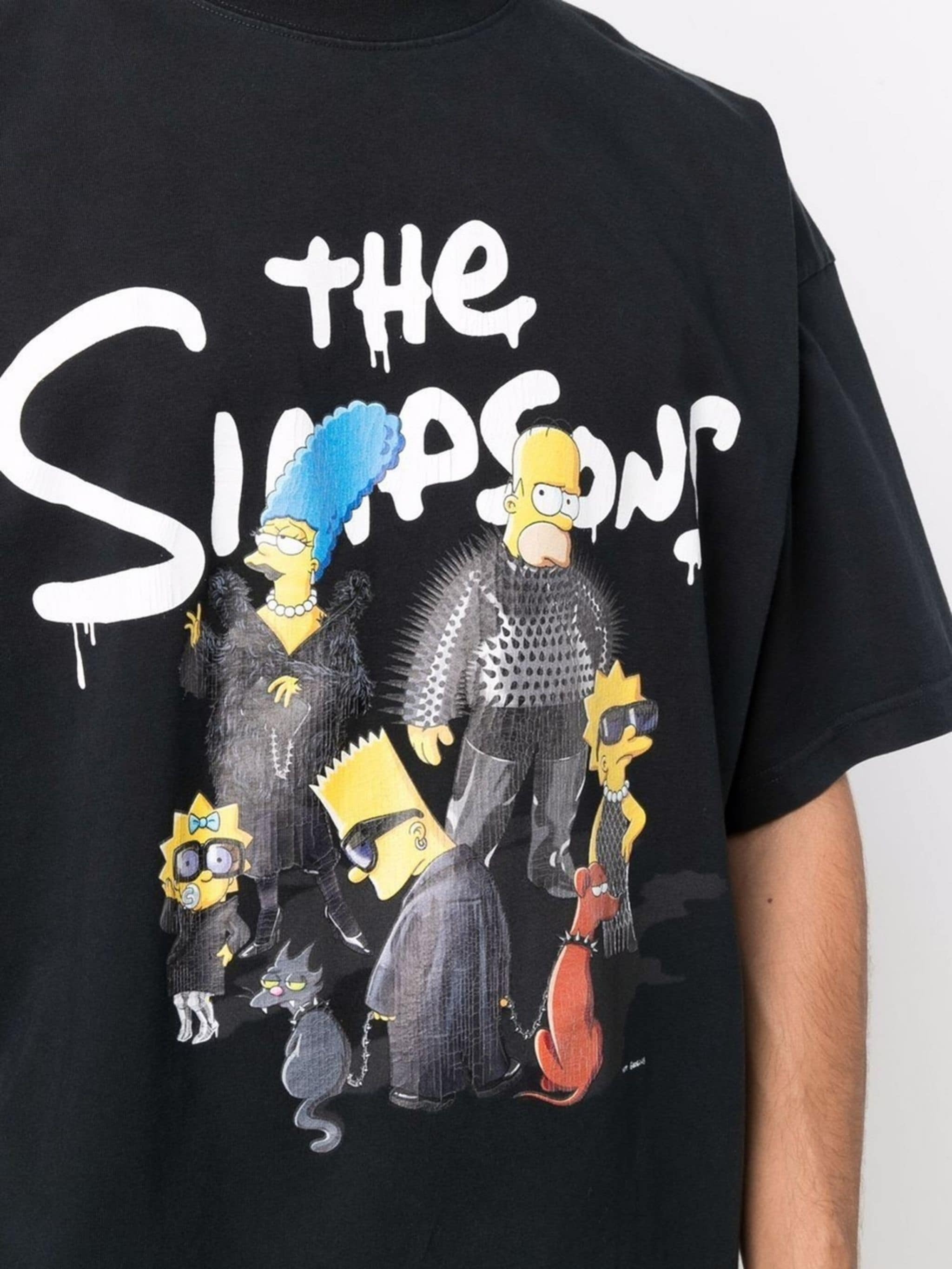Buy T-shirts Balenciaga The Simpsons-print T-shirt (676589-TLVG7 