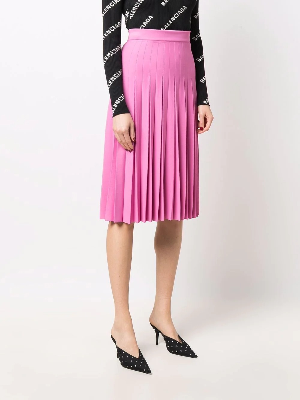 Balenciaga logoprint Low Waist Mini Skirt  Farfetch