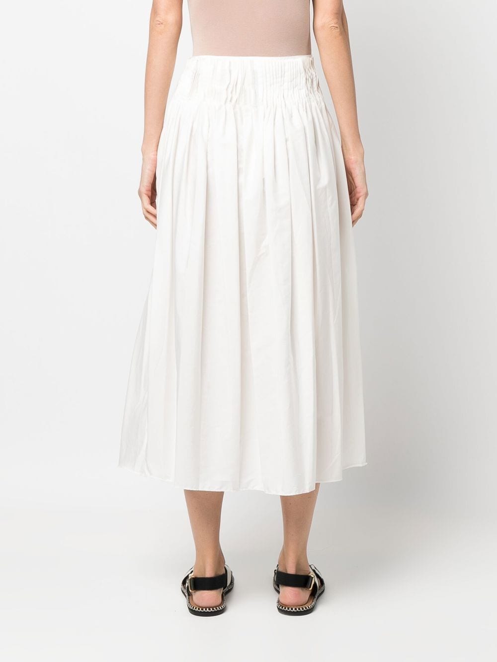 Buy Skirts The Row flared pleated midi skirt 6044 W2043 Luxury