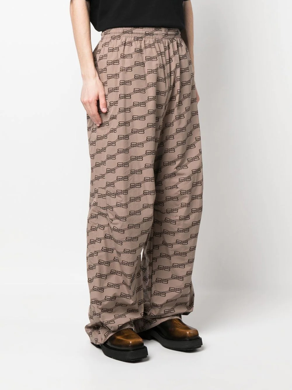 Balenciaga pants hot sale brown