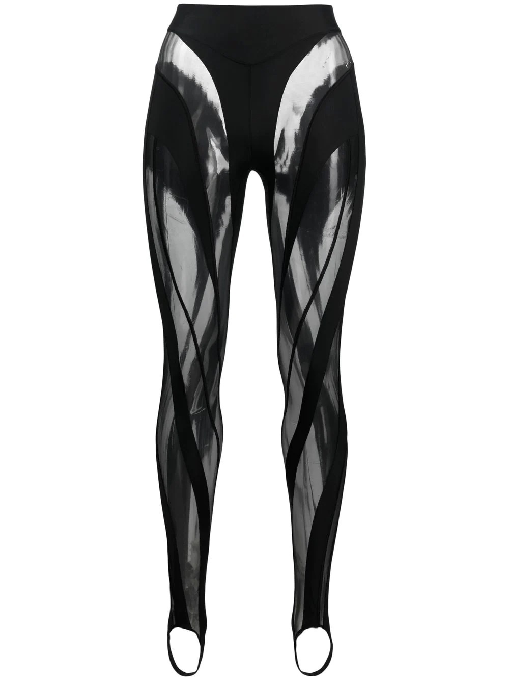 spiral leggings woman black/multi in polyamide