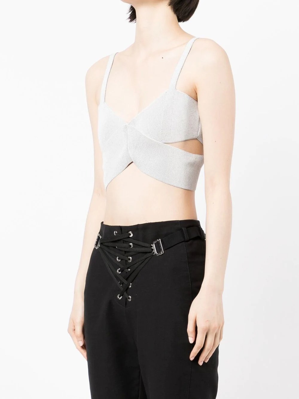 Buy Tops Dion Lee cut-out knit bralette top (A7591S22)