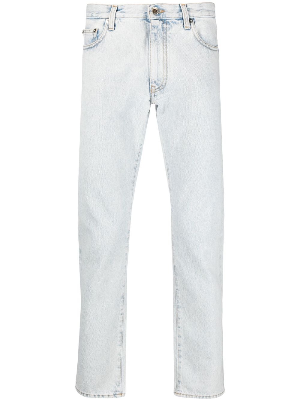 Våd skinke kugle Buy Jeans Off-White Diag-stripe print slim fit jeans (OMYA147C99DEN0024001)  | Luxury online store First Boutique