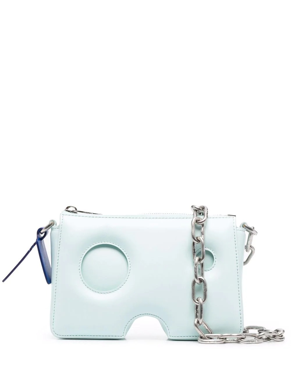 Buy Off-White Burrow-20 leather shoulder bag (OWNX008S22LEA0014000)