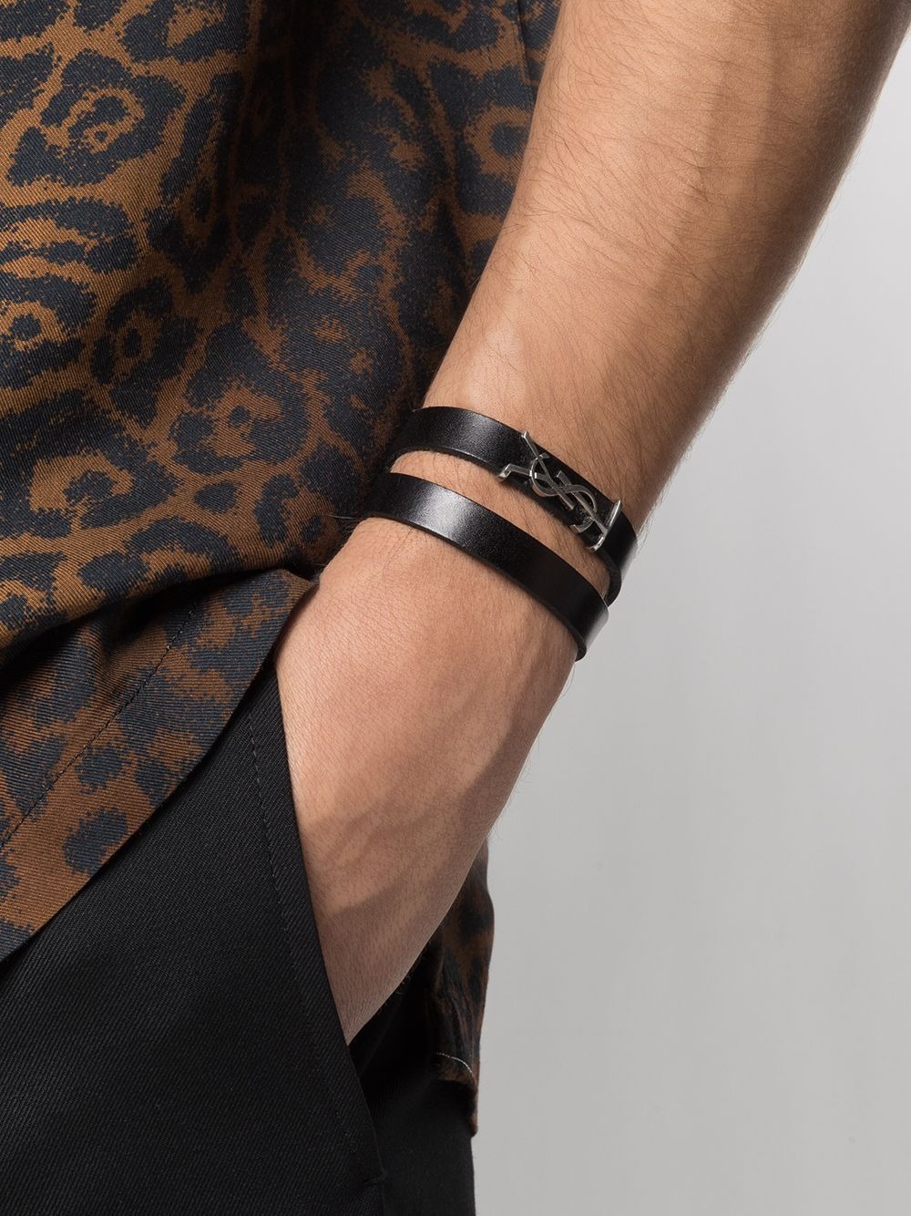 Buy Bracelets Saint Laurent Opyum double-wrap bracelet (7087950IH0E) |  Luxury online store First Boutique