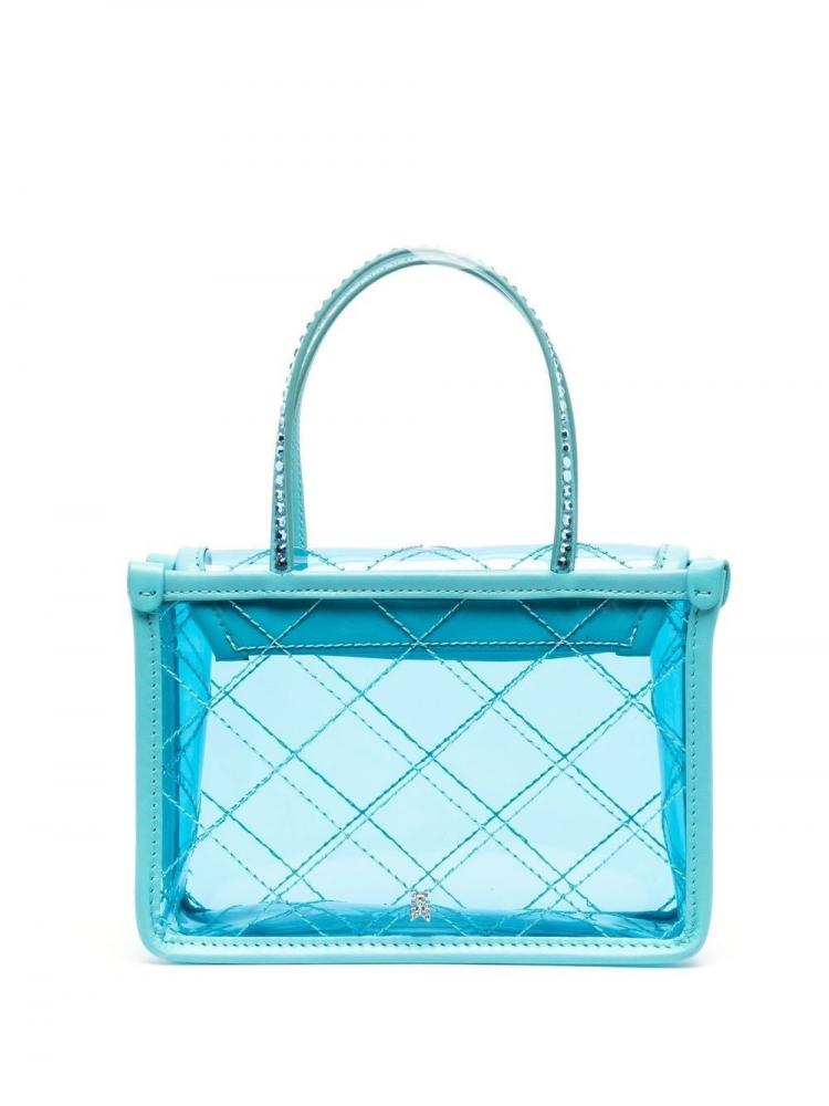 Amina Muaddi - crystal-embellished mini bag