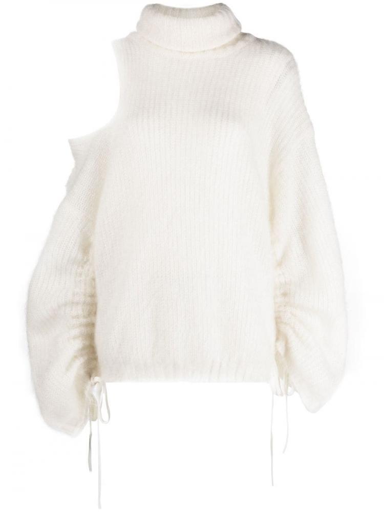 Andreadamo - high-neck knitted jumper