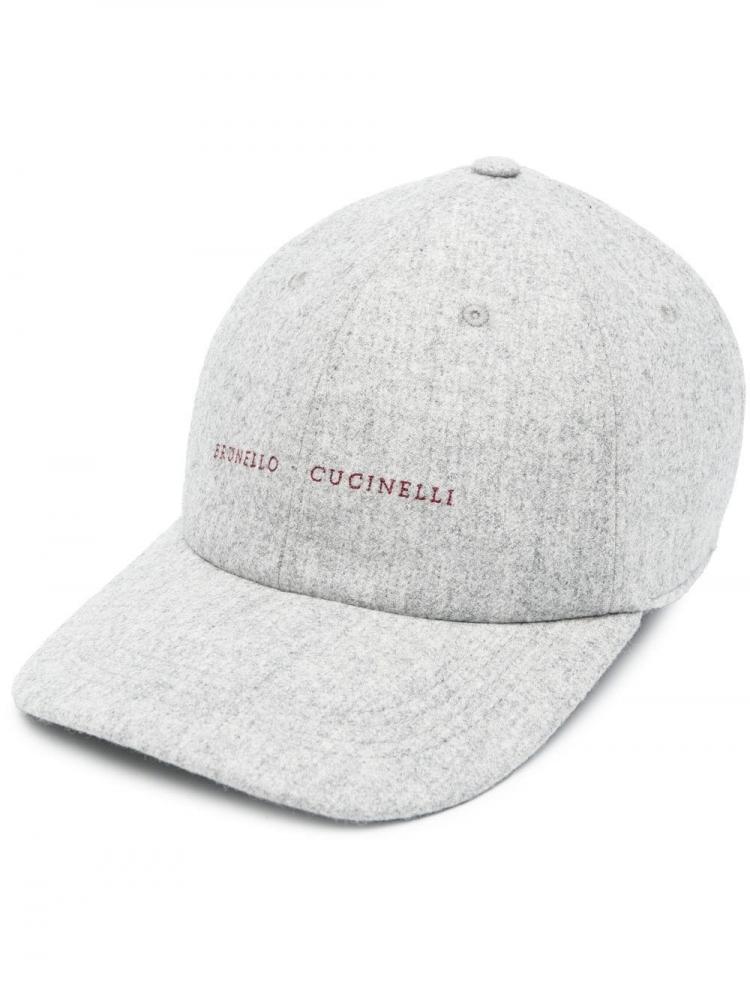 Brunello Cucinelli - logo-embroidered baseball cap