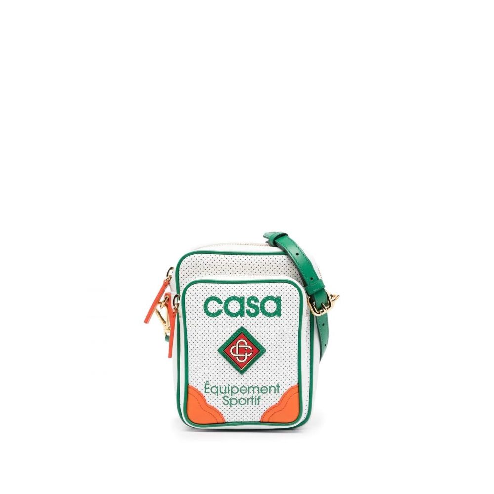 Casablanca - logo-print crossbody bag