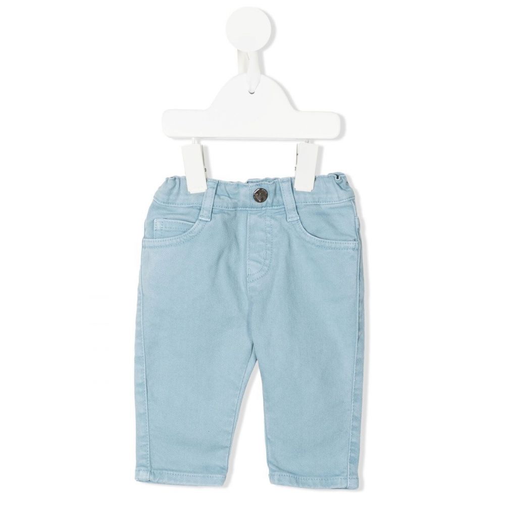 Emporio Armani Kids - stretch-cotton trousers