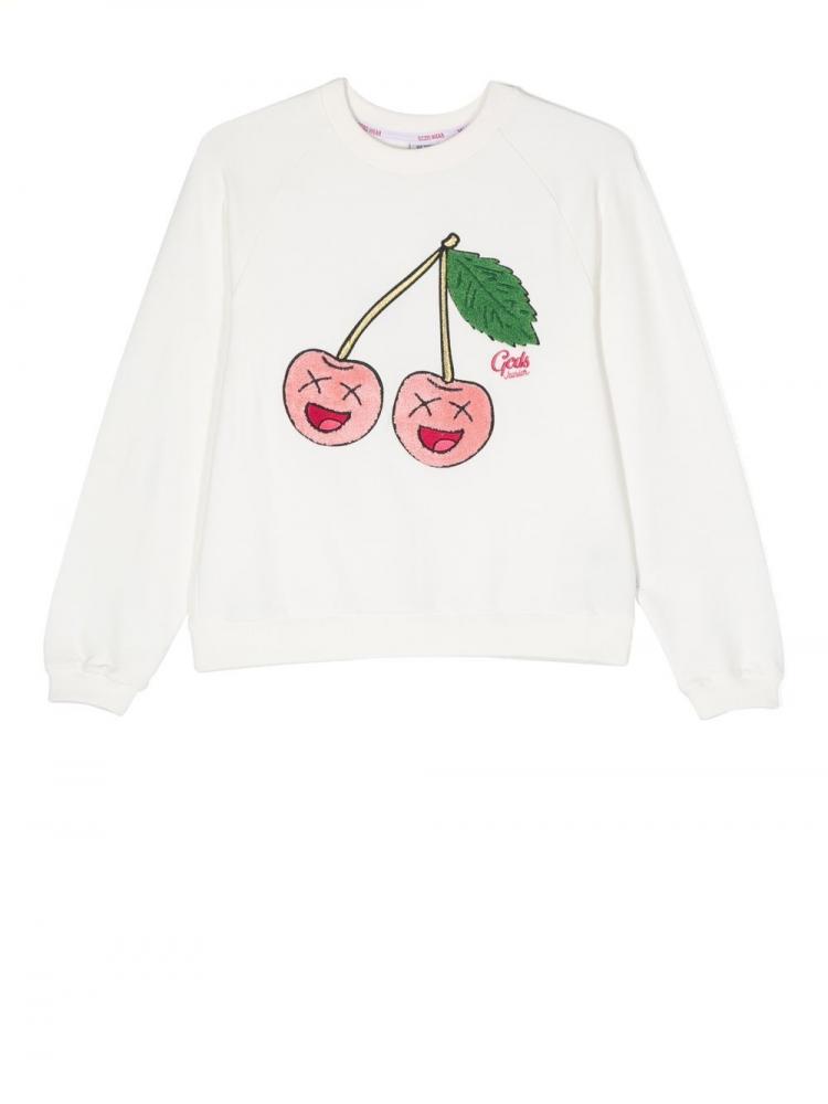 GCDS Kids - embroidered-logo sweatshirt