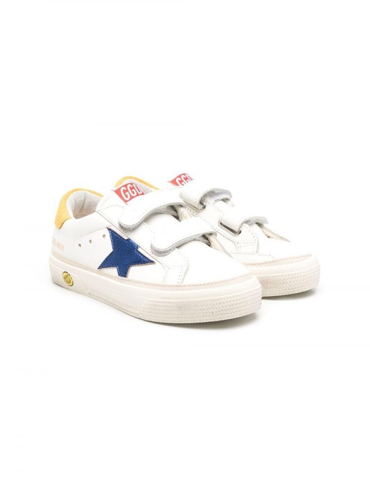 Golden Goose Kids - May touch-strap low-top sneakers