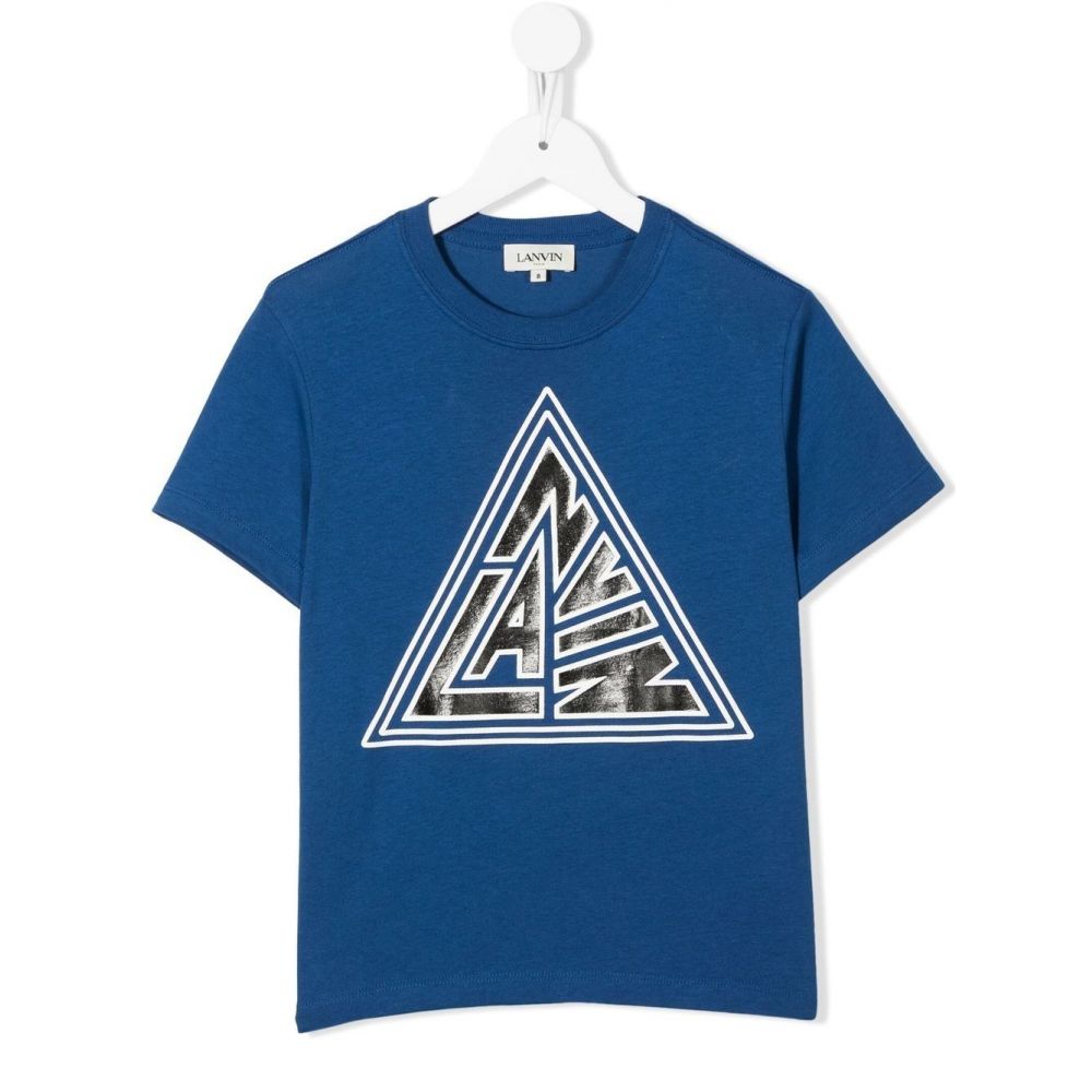 Lanvin Kids - logo-print detail T-shirt