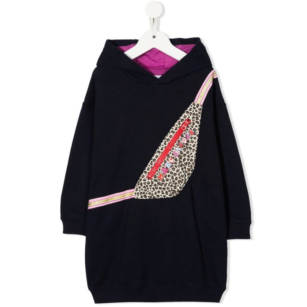 Marc Jacobs Kids - applique-dètail hooded dress