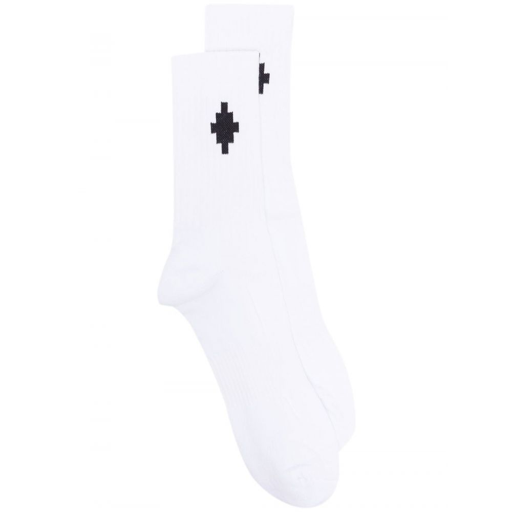 Marcelo Burlon County of Milan - Cross ankle-length socks white