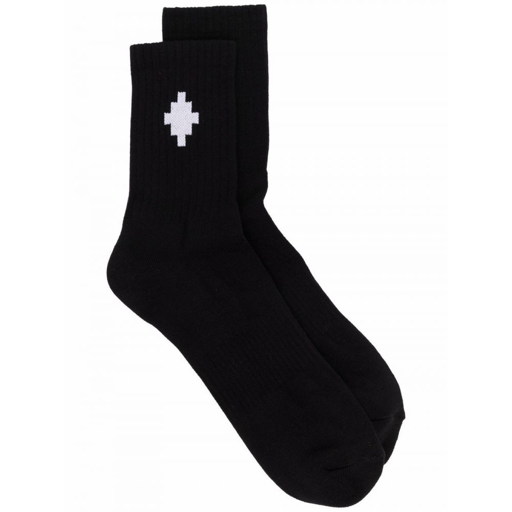 Marcelo Burlon County of Milan - Cross ankle-length socks black