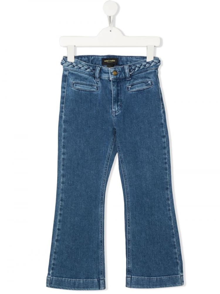 Mini Rodini - straight-leg denim jeans