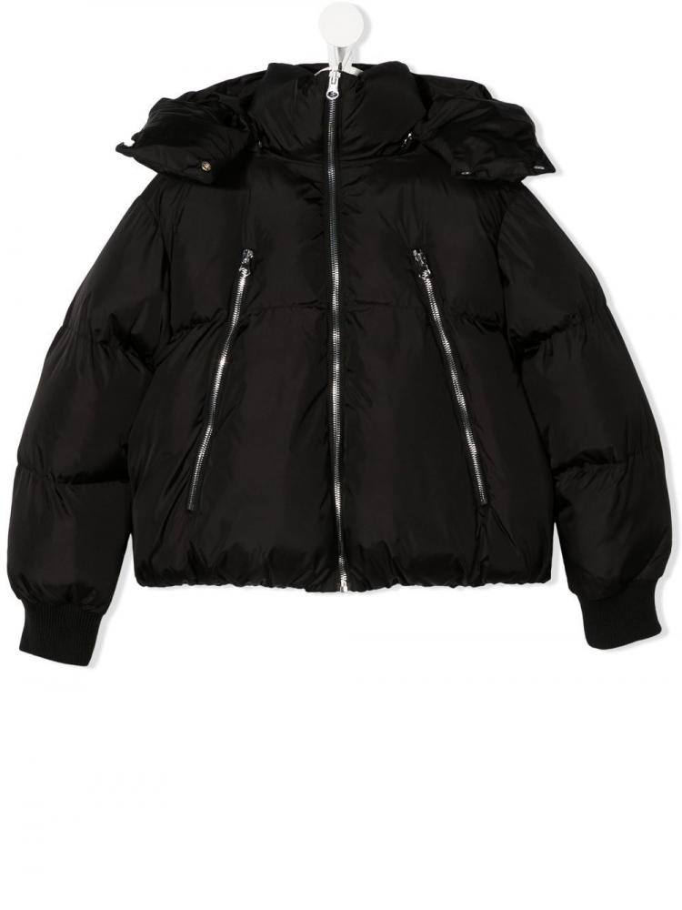 MM6 Kids - hooded puffer jacket