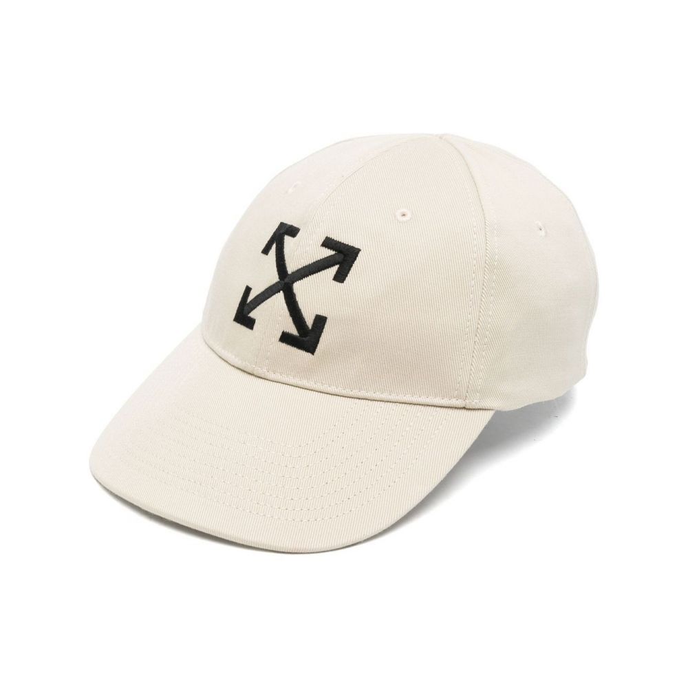 Off-White - Arrows-embroidered cotton cap