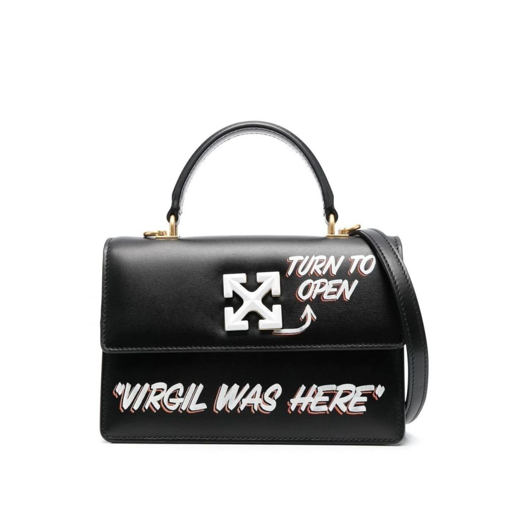 Off-White - Jitney 1.4 Vigin Was Here tote bag