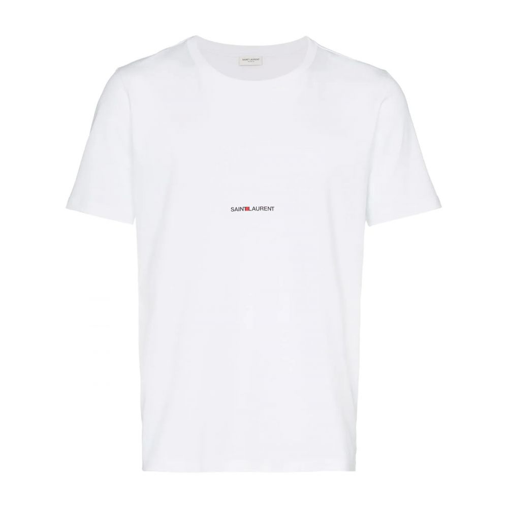 Saint Laurent - logo print T-shirt
