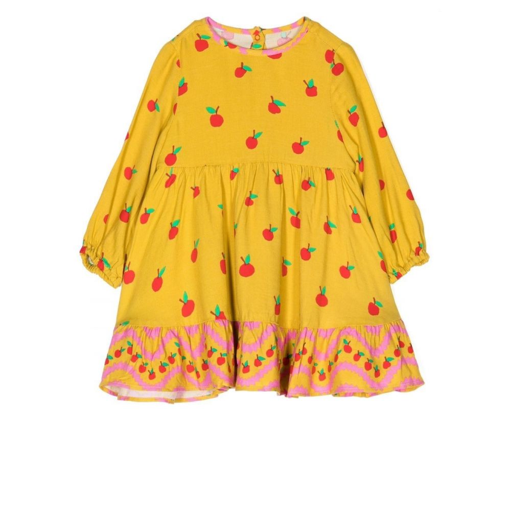 Stella McCartney Kids - apple-print shift-dress