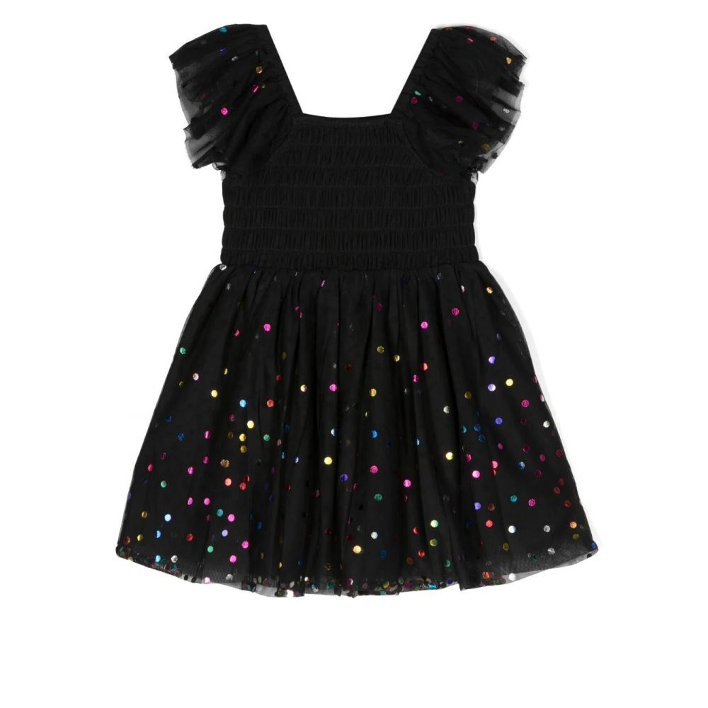 Stella McCartney Kids - confetti-spot A-line dress