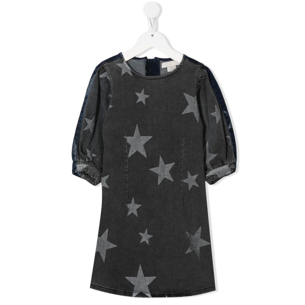 Stella McCartney Kids - star-print denim shirt
