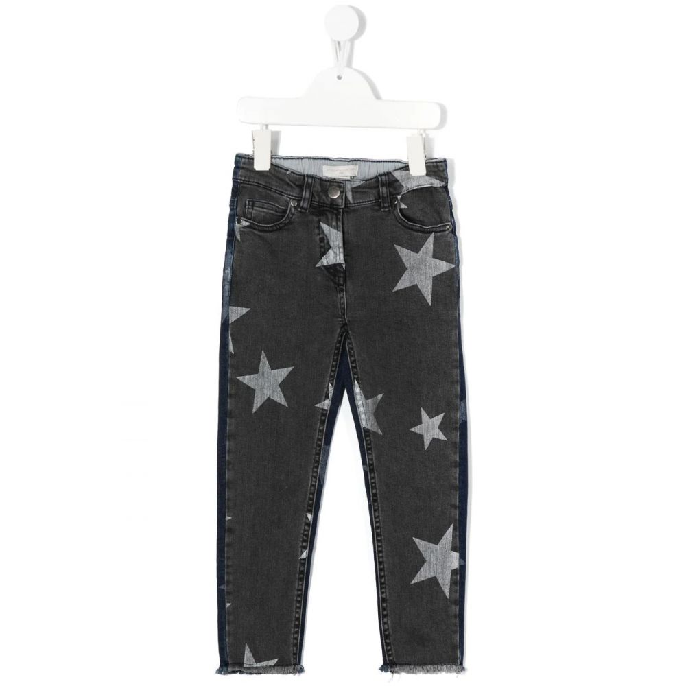 Stella McCartney Kids - star-print slim-fit jeans