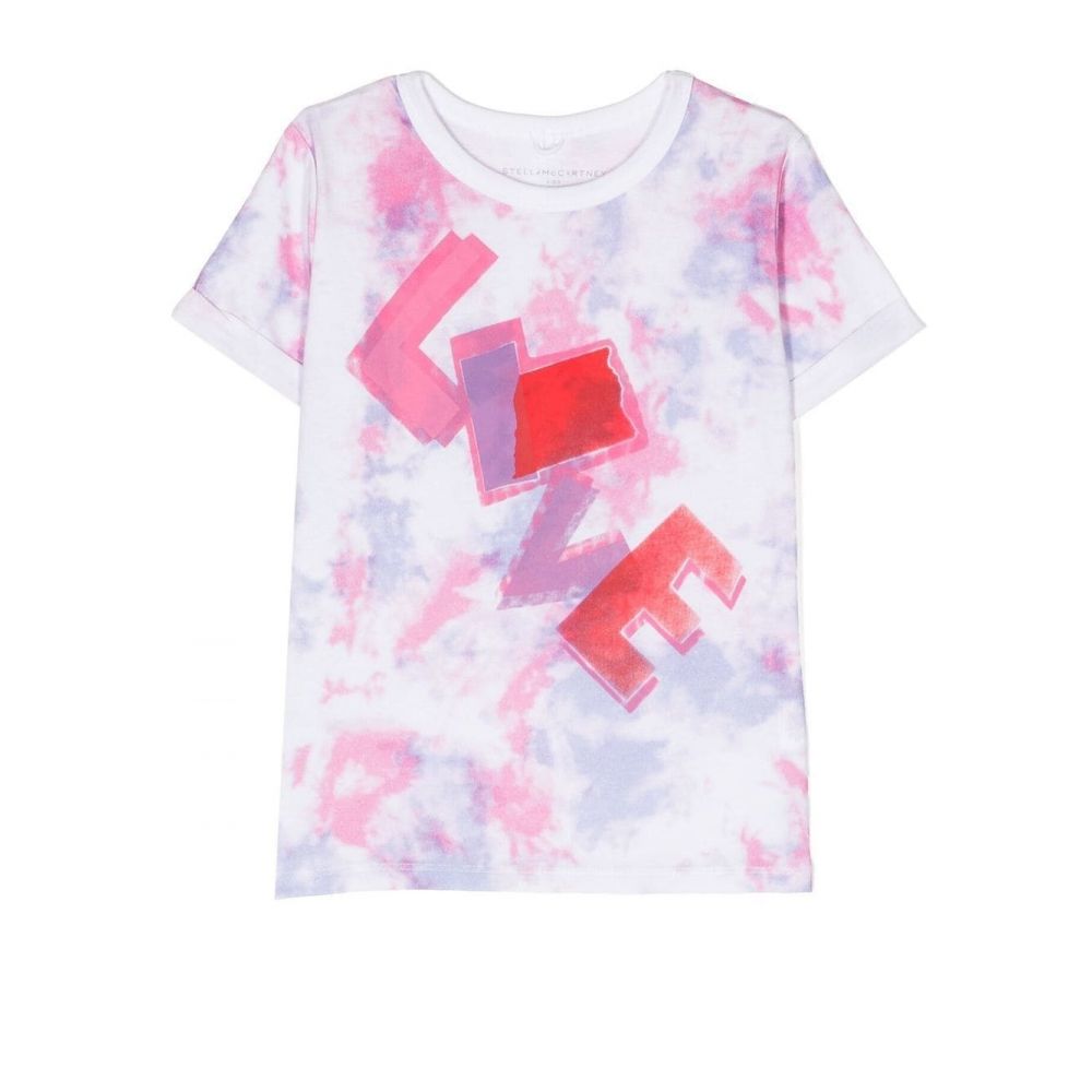 Stella McCartney Kids - printed cotton T-shirt