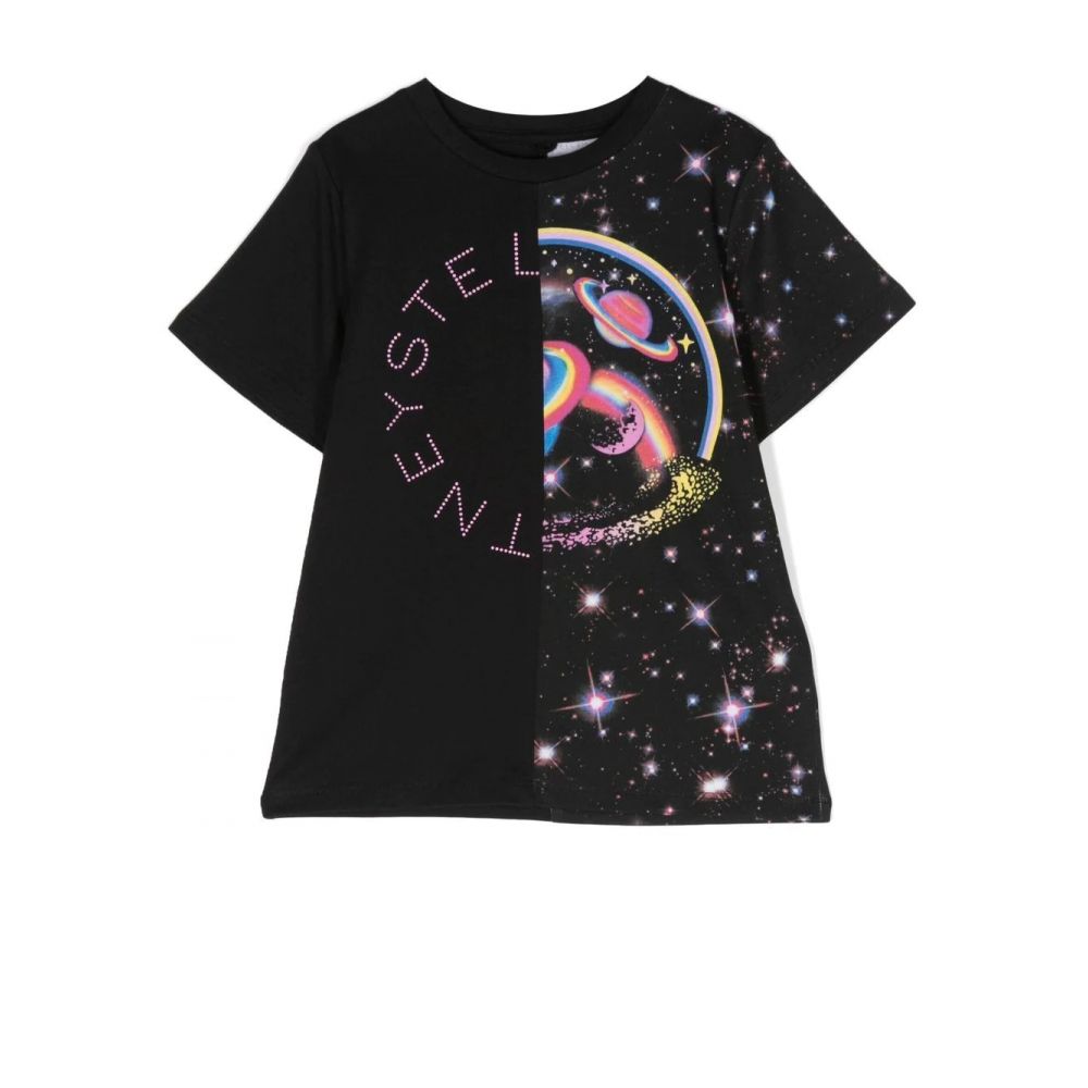 Stella McCartney Kids - logo-print short-sleeve T-shirt