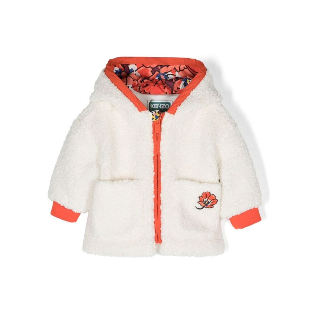 Kenzo Kids - logo-embroidered jacket