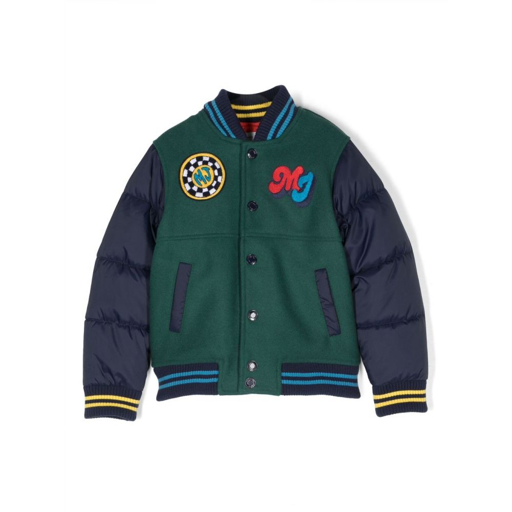 Marc Jacobs Kids - patch-detailed bomber jacket